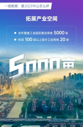 一分鐘速讀！一組數(shù)據(jù)解鎖2023年中山發(fā)展密碼